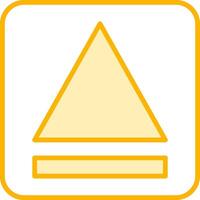 Eject Symbol Vecto Icon vector