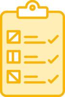 Checklist Vecto Icon vector