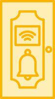 Door Bell Vecto Icon vector