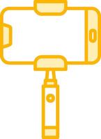 Selfie Stick Vecto Icon vector