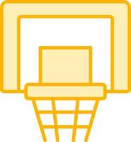 Basketball Hoop Vecto Icon vector