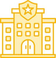 Police Station Vecto Icon vector