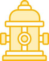 Fire Hydrant Vecto Icon vector