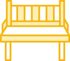 Bench Vecto Icon vector