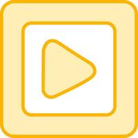 Play Button Vecto Icon vector