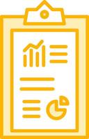Work Report Vecto Icon vector