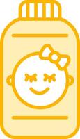 Baby Powder Vecto Icon vector