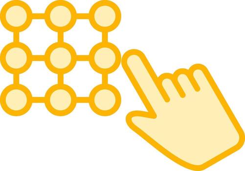 acceso código vecto icono vector