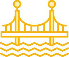 Bridge Vecto Icon vector