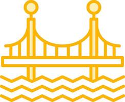 Bridge Vecto Icon vector