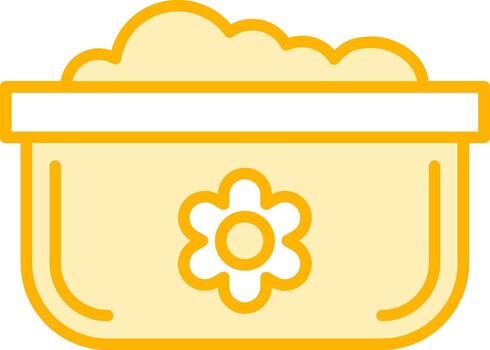 lavar platos maceta vecto icono vector