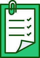Notes Vecto Icon vector