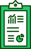 Work Report Vecto Icon vector