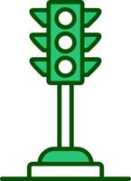 Traffic light Vecto Icon vector