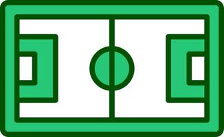 Football Pitch Vecto Icon vector