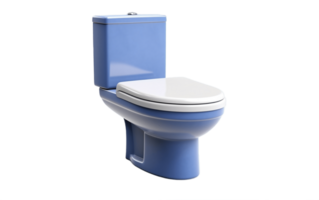 AI generated Ceramic Toilet on White Transparent Background png