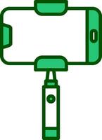 Selfie Stick Vecto Icon vector