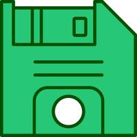 Floppy Disk Vecto Icon vector