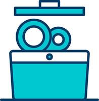 Dish Washer Vecto Icon vector