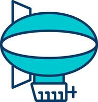 Blimp Vecto Icon vector