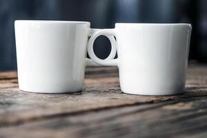 Cup of coffee background, coffee time photo