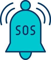 Sos Emergency Vecto Icon vector