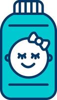 Baby Powder Vecto Icon vector