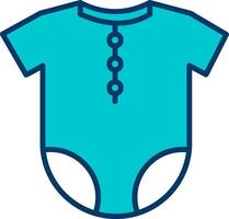 Baby Outfit Vecto Icon vector