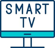 Smart Tv Vecto Icon vector