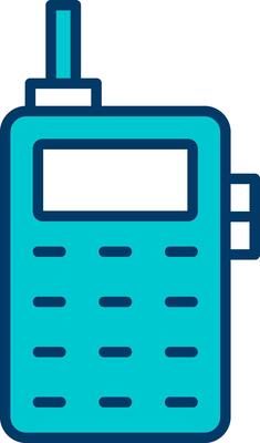 Old Phone Vecto Icon