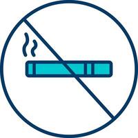 No Smoking Vecto Icon vector