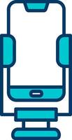 Smartphone Stand Vecto Icon vector