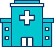 Hospital Building Vecto Icon vector