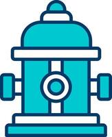 Fire Hydrant Vecto Icon vector