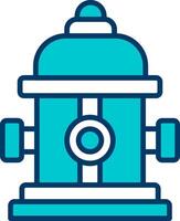 Fire Hydrant Vecto Icon vector