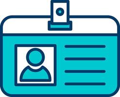 Identification Card Vecto Icon vector