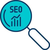 Seo Search Vecto Icon vector