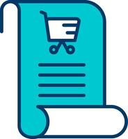 Shopping List Vecto Icon vector