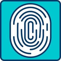 Fingerprint Vecto Icon vector