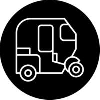 Tuk Tuk Vecto Icon vector