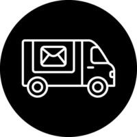 Postal Delivery Vecto Icon vector