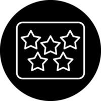 Five Star Vecto Icon vector