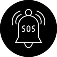 Sos Emergency Vecto Icon vector