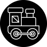 bebé tren vecto icono vector