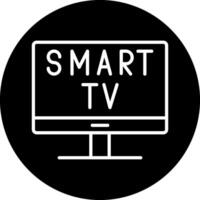 Smart Tv Vecto Icon vector