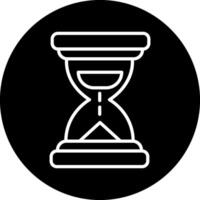 Sand Clock Vecto Icon vector
