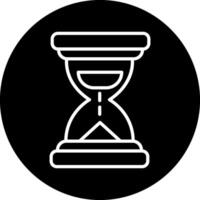 Sand Clock Vecto Icon vector