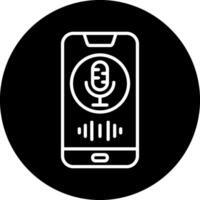 Voice Assistant Vecto Icon vector