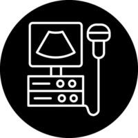 Ultrasound Machine Vecto Icon vector