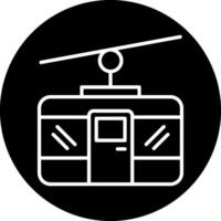 Cable Car Vecto Icon vector